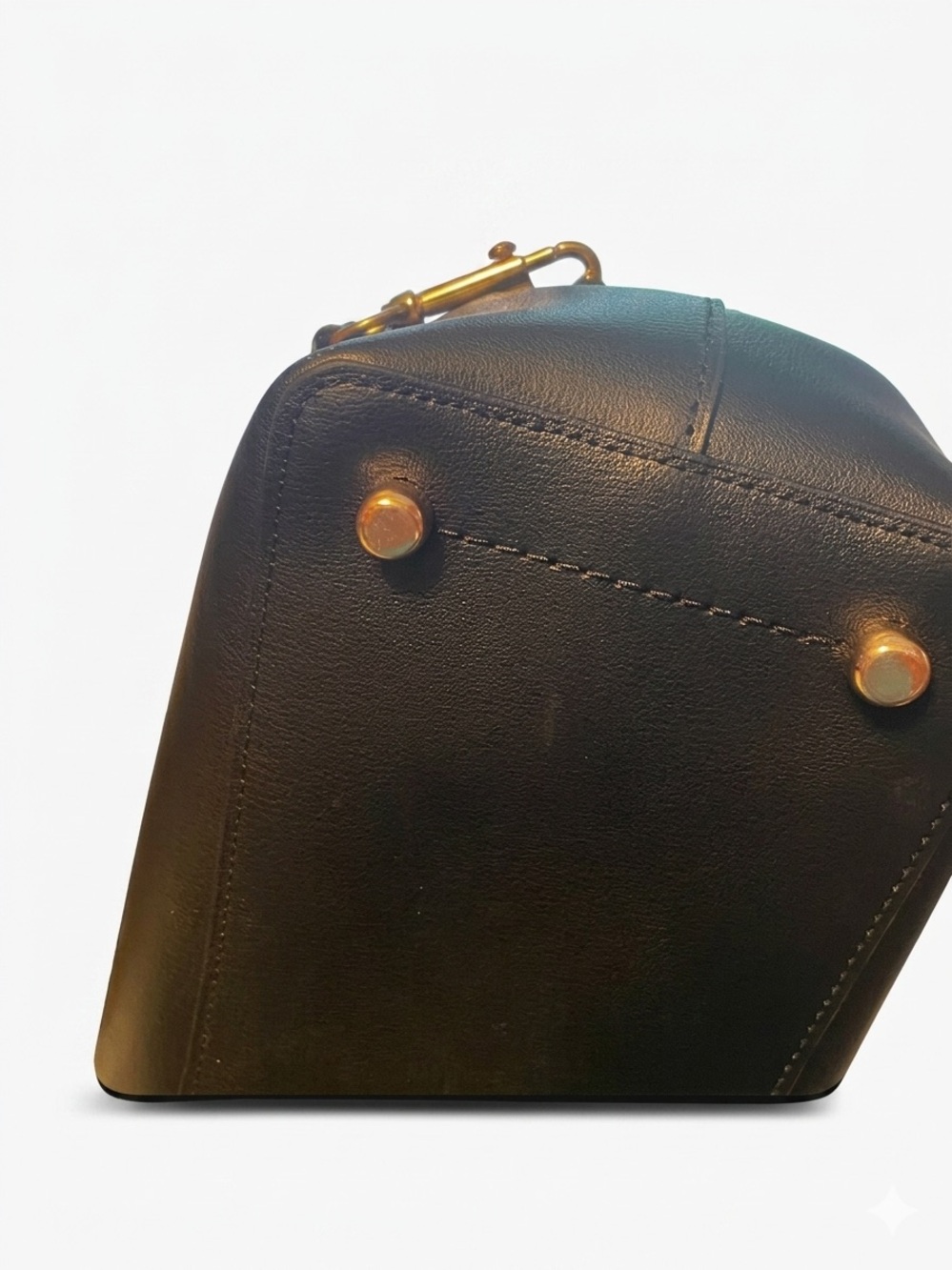 Coach Black Leather By Far “Bar” - Picture 4 of 4